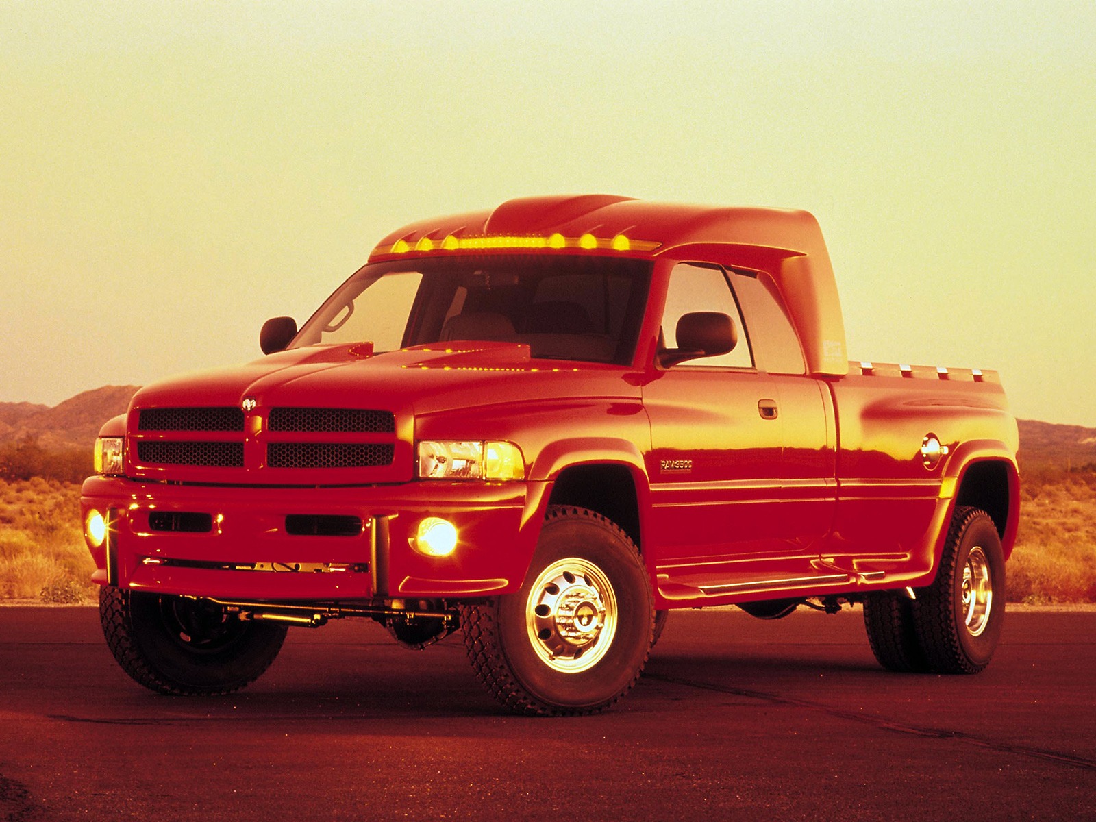 Dodge Big Red Truck Concept 1998 \u2013 Old Concept Cars