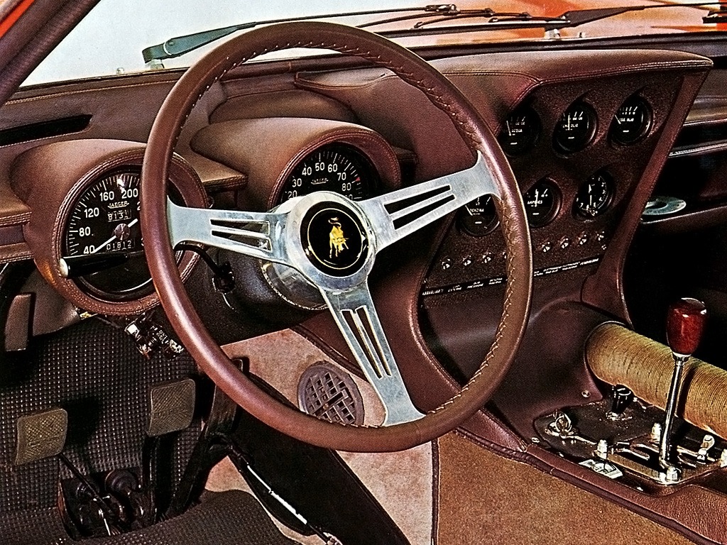 Lamborghini Miura P400 Prototipo (1966) - Old Concept Cars