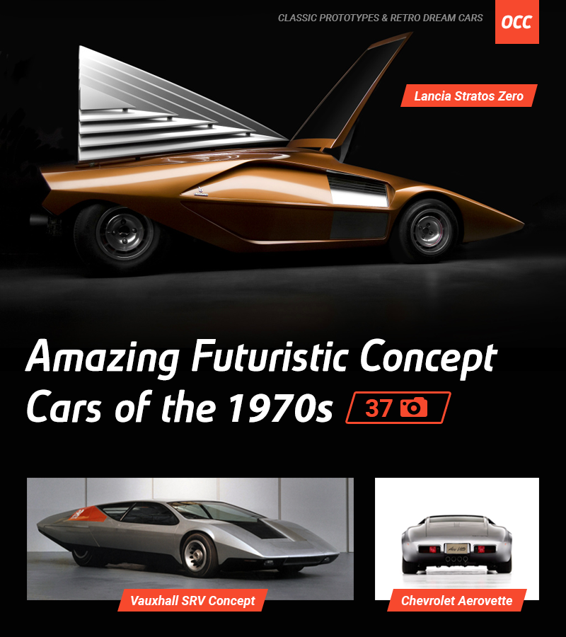 Amazing Futuristic Concept Cars of the 1970s