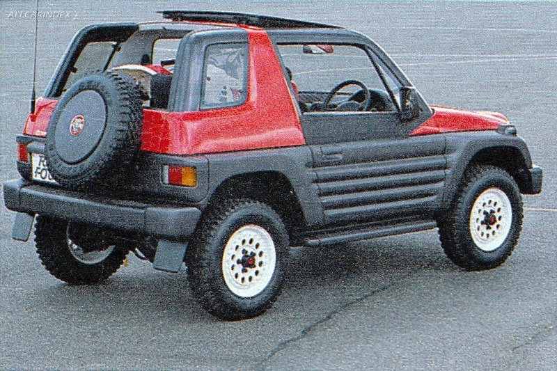Toyota RAV Four Prototype (1989) - Old Concept Cars